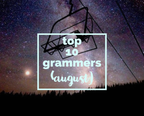 August's Top 10 Grammers